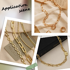 Наборы для самостоятельного изготовления цепочек из оксидированного алюминия DIY-SP0001-87B-G