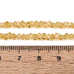 Chapelets de perles en verre transparente  &nbsp;GLAA-N018-3mm-22
