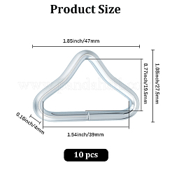 Треугольные пряжки-регулировщики железа&nbsp;IFIN-GF0001-62