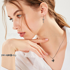 200шт 10 стиля бусины из сплава в тибетском стиле&nbsp;FIND-FH0016-54