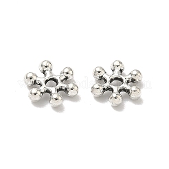 Perline distanziatore in lega daisy&nbsp;PALLOY-ZN152-AS-RS