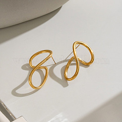 Ohrstecker aus 304 Edelstahl für Damen&nbsp;HG0774