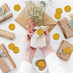 50шт. клейкие восковые наклейки DIY-SD0001-69B