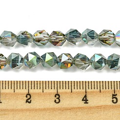FilI di perline in vetro placcato&nbsp;EGLA-K061-07A-HR02
