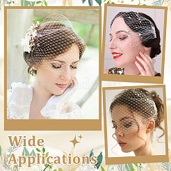 Voile facial en maille fascinateur en nylon&nbsp;AJEW-WH0596-976