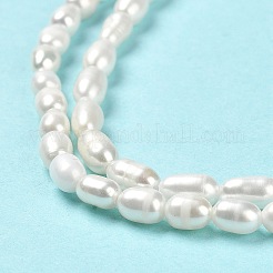 Нити из натурального культивированного пресноводного жемчуга PEAR-E016-143