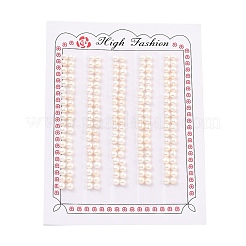 Perles de culture d'eau douce naturelles de Grade 6a&nbsp;PEAR-N018-6A-3540A