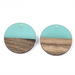 Подвески из смолы и ореха RESI-S358-02D-03