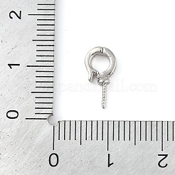 Подвески-подвески из латуни с микро-паве и прозрачным кубическим цирконием KK-L219-03