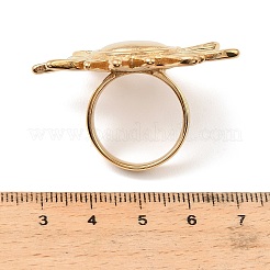 Anillos de dedo de acero inoxidable 304 para mujer&nbsp;RJEW-Z143-05G-04