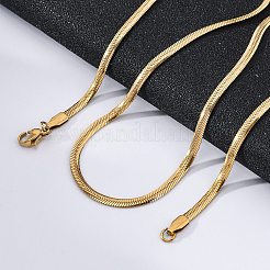 Цепочки-елочки из нержавеющей стали 304 с вакуумным покрытием PVD&nbsp;X-NJEW-F227-02G-04