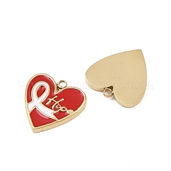 Подвески из нержавеющей стали 304 с эмалью&nbsp;STAS-P415-17G