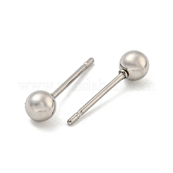 Acciaio inossidabile 304 anti-ossidazione con borchie a sfera rotonde lisce in acciaio inossidabile 201&nbsp;STAS-O004-08B-P