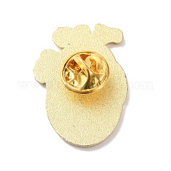 Spille smaltate a forma di cuore&nbsp;JEWB-D309-01A-G