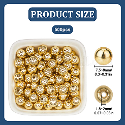 Пластиковые бусины abs&nbsp;KY-SP0001-12B