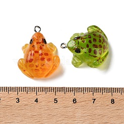 Pendentifs lumineux en résine transparente&nbsp;RESI-F077-01P