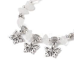 Bracciali con perline di cristallo di quarzo naturale&nbsp;BJEW-JB11819-03