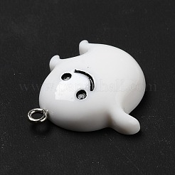 Подвески из непрозрачной смолы на хэллоуин RESI-D055-104P