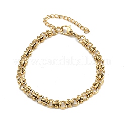 Браслеты-цепочки из нержавеющей стали 304 для женщин&nbsp;BJEW-Z143-22G-01