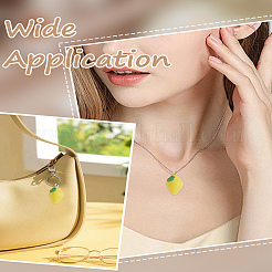 20 шт. подвески из лимонной смолы&nbsp;RESI-LP0001-38