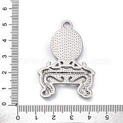 Подвески из стеклянного зеркала FIND-Z073-03P