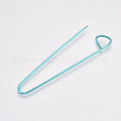 アルミ安全ピン  ダークターコイズ  120x19x8mm  ピン：1.5mm&nbsp;X-TOOL-R031-04