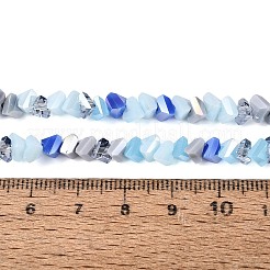 Stränge aus galvanisierten Glasperlen in verschiedenen Stilen&nbsp;EGLA-Q135-03A-C04