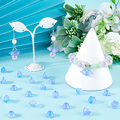 200 шт. стеклянные колпачки для изготовления колокольчиков&nbsp;GLAA-SP0001-03D