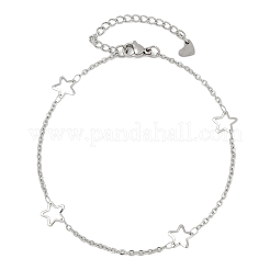 Ножные браслеты из нержавеющей стали 304 AJEW-H104-06P