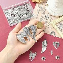 60 pièces 20 styles pendentifs en alliage de style tibétain&nbsp;TIBEP-YW0012-42