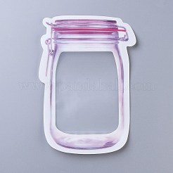 Многоразовые запечатанные пакеты на молнии в форме банки каменщика OPP-Z001-02-B