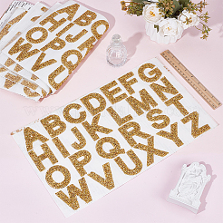 104 шт. 4 комплекта стразов из смолы с буквами A~Z&nbsp;DIY-GO0002-84A