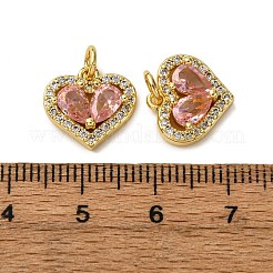 Латунные микро проложить кубического циркония подвески KK-A271-12G