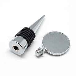 Пробки для бутылок из цинкового сплава для кабошонов X-MAK-R022-02