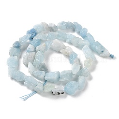 Необработанные грубые нити натурального аквамарина G-B065-C16
