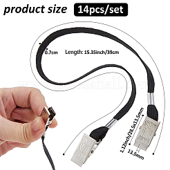 14 шт. полиэстеровые зажимы для шляпы&nbsp;AJEW-FH0005-99