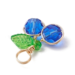 Подвески из вишневого стекла&nbsp;PALLOY-JF03470