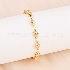 Браслеты из нержавеющей стали 304 для женщин BJEW-D359-03G