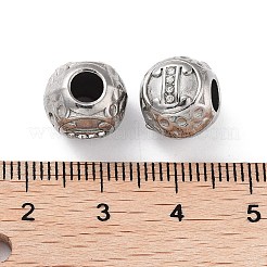Perles européennes en strass en acier inoxydable 304&nbsp;STAS-A092-10I-P