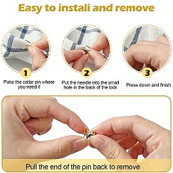 Задняя часть стопорного штифта из сплава JEWB-YW0001-03G