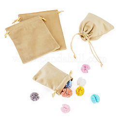 4 pochette de rangement pour bijoux en velours à cordon coulissant&nbsp;TP-TADJ0001-02