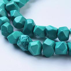 Бусины из натурального магнезита TURQ-K003-26