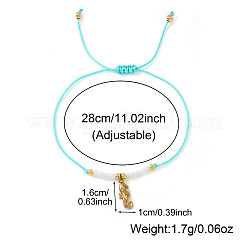 Браслеты с подвесками из нержавеющей стали 304&nbsp;AO5394