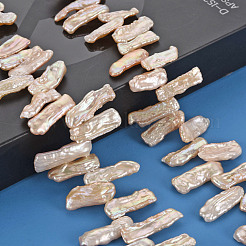 Природные Кеши жемчуг пряди PEAR-S020-H08