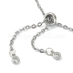 Браслеты-слайдеры из натуральных смешанных драгоценных камней BJEW-JB09901