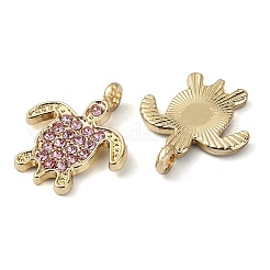 Золотые подвески из сплава со стразами PALLOY-F308-17G