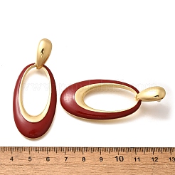 Латунные болтающиеся серьги&nbsp;EJEW-Q013-04G