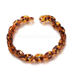 Непрозрачные акриловые кабельные цепи ручной работы AJEW-JB00767