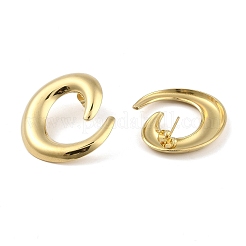 Левые и правые серьги-гвоздики из нержавеющей стали 304 с ионным покрытием (IP) для женщин&nbsp;EJEW-B050-03G