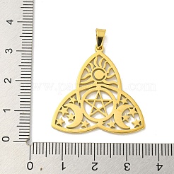 Pendentifs en acier inoxydable 304&nbsp;STAS-M067-04G